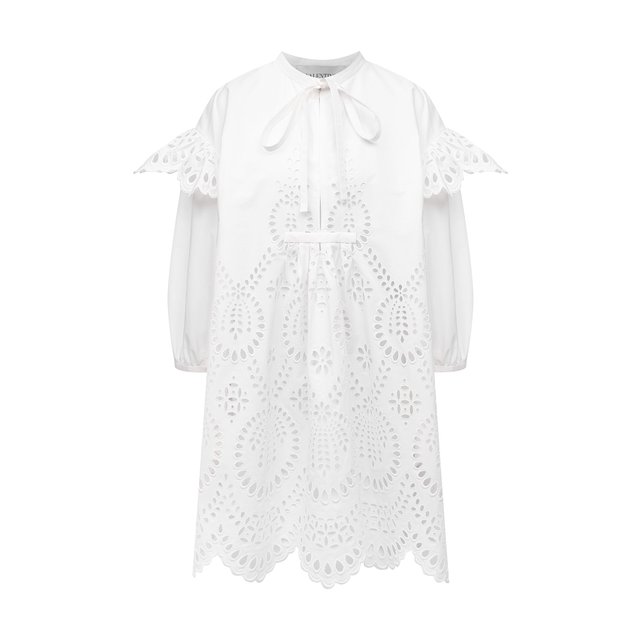 фото Хлопковое платье valentino