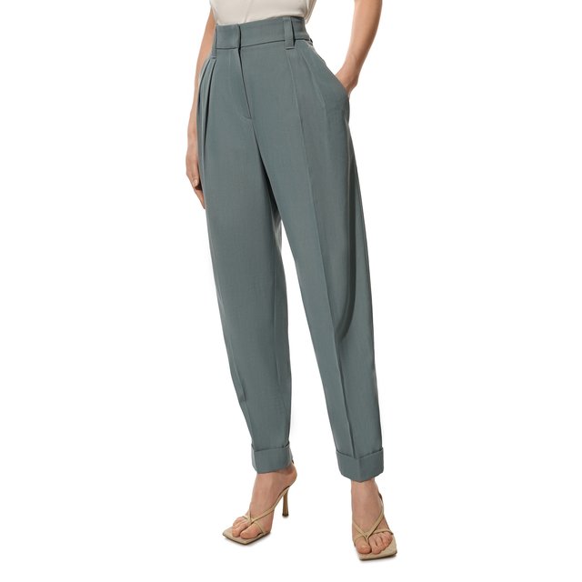 фото Шерстяные брюки brunello cucinelli