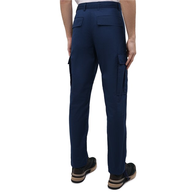 фото Хлопковые брюки-карго burberry