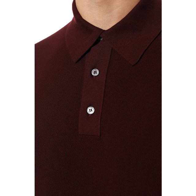 фото Хлопковое поло corneliani