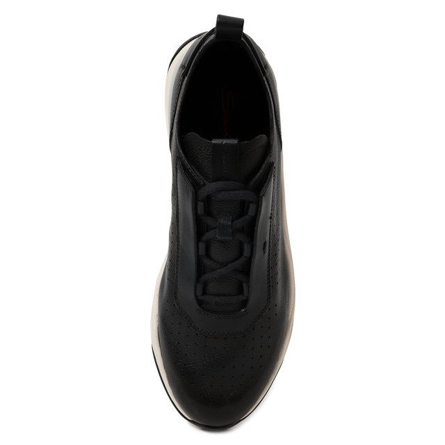 фото Кожаные кроссовки santoni