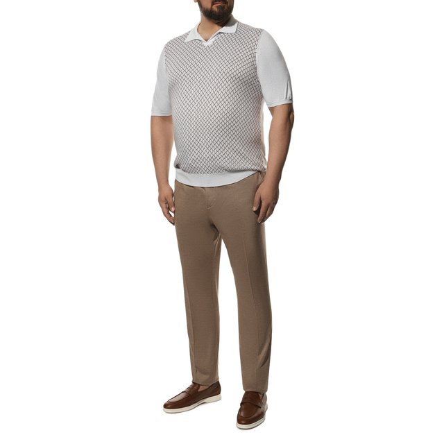 фото Хлопковые брюки andrea campagna