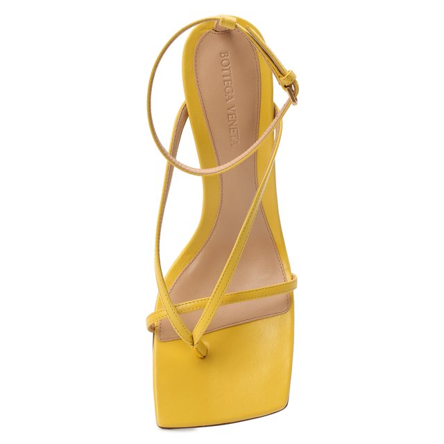 фото Кожаные босоножки stretch bottega veneta
