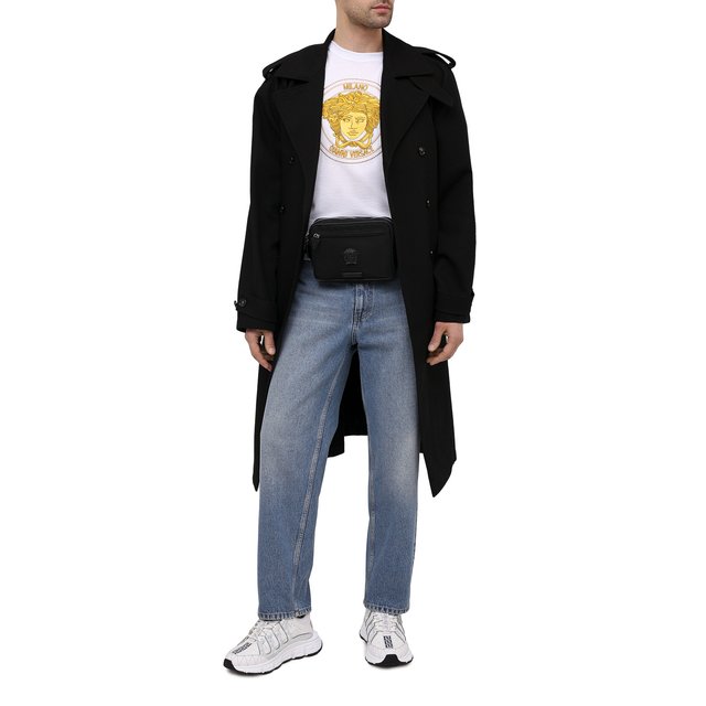 фото Текстильная поясная сумка la medusa versace