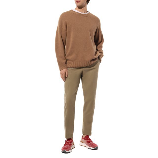 фото Текстильные кроссовки brunello cucinelli