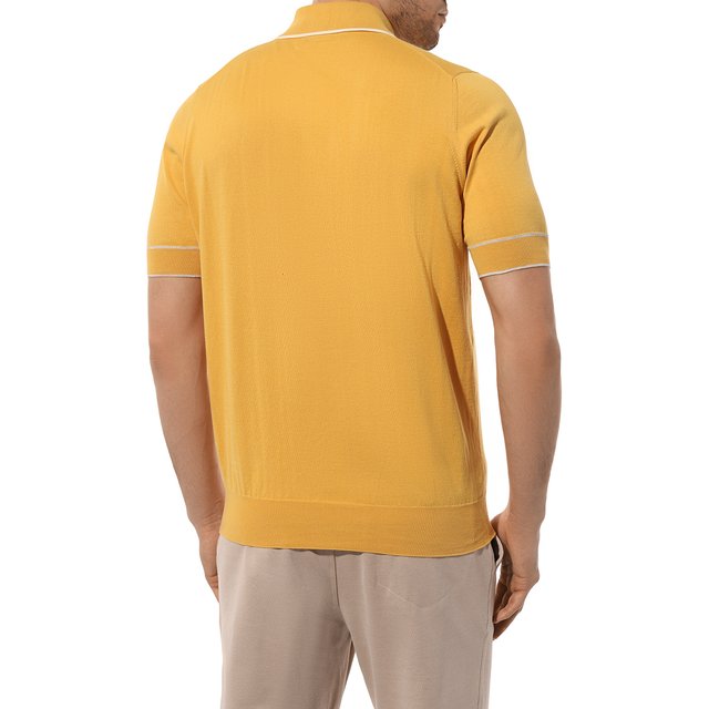 фото Хлопковое поло brunello cucinelli