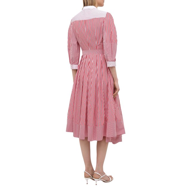 фото Хлопковое платье alexander mcqueen