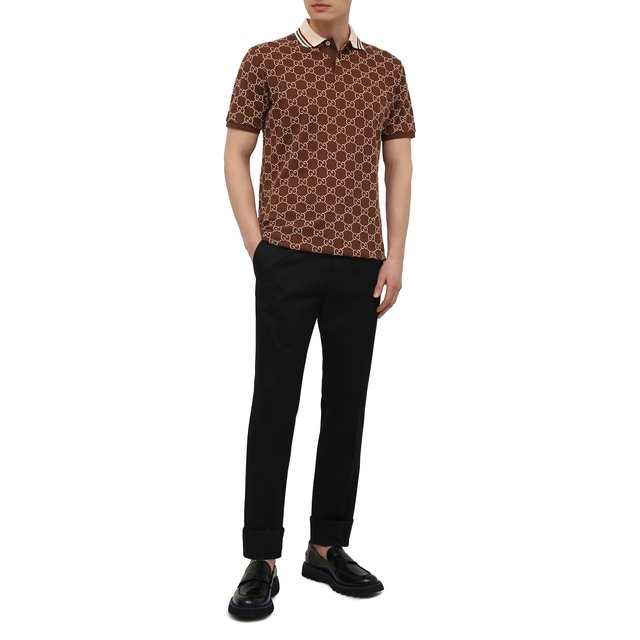 фото Хлопковые брюки versace