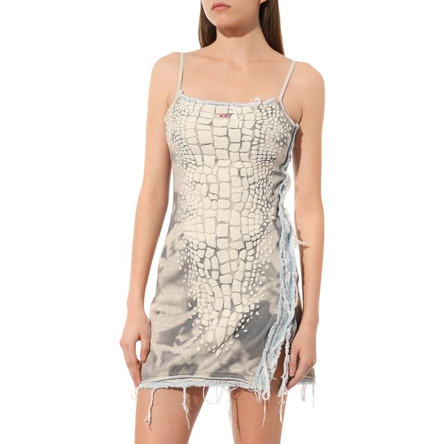 фото Хлопковое платье diesel