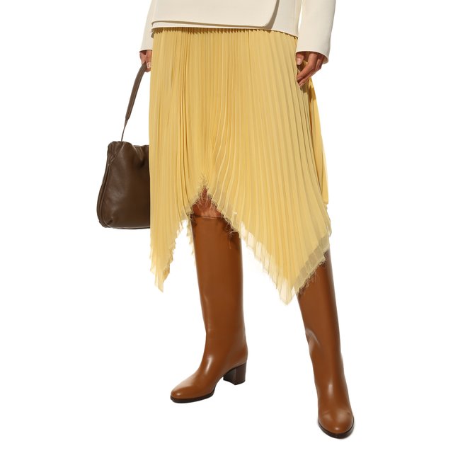 фото Кожаные сапоги paris loro piana