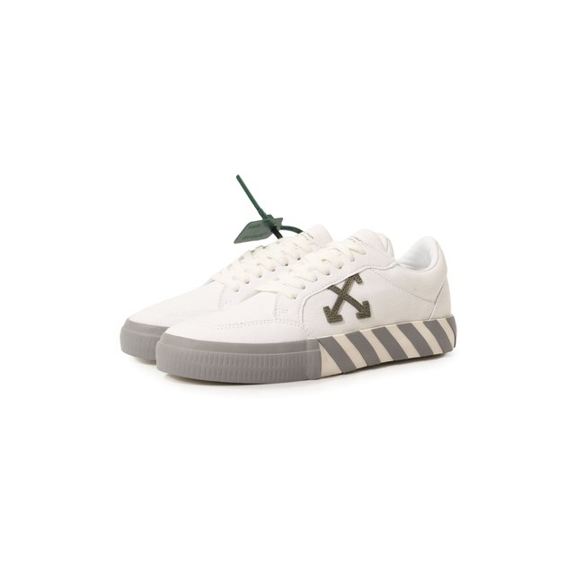 фото Текстильные кеды vulcanized off-white