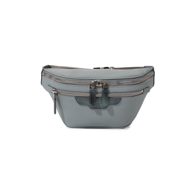 фото Кожаная поясная сумка santoni
