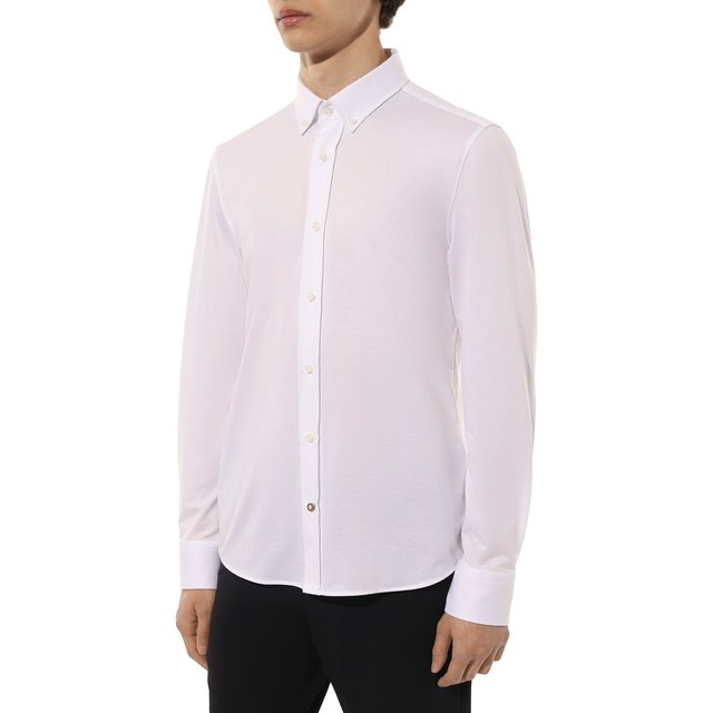 фото Хлопковая рубашка boss