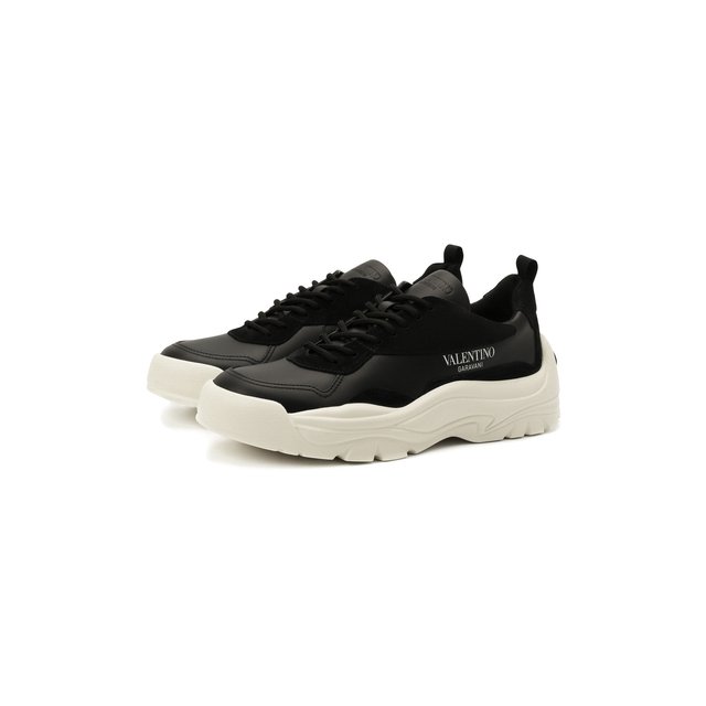 фото Кожаные кроссовки gumboy valentino