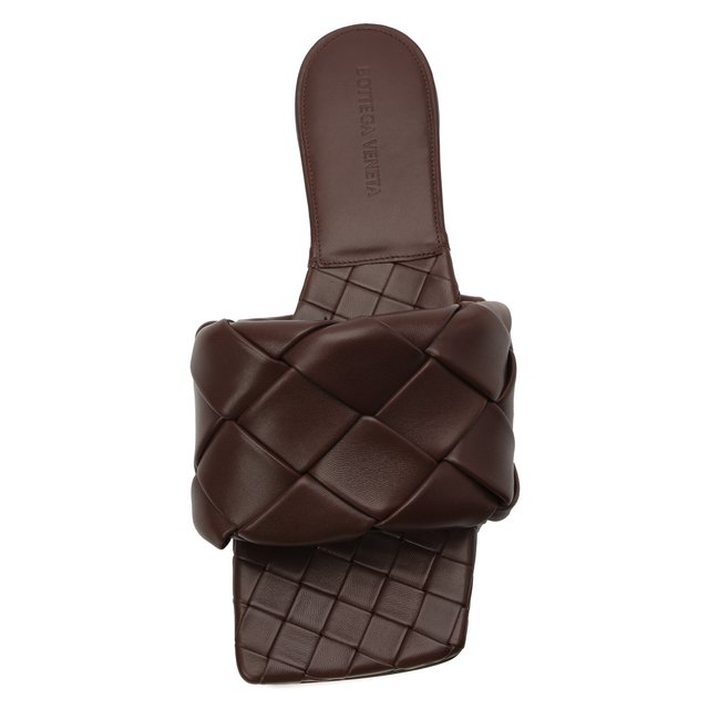 фото Кожаные шлепанцы lido bottega veneta
