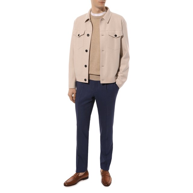 фото Шерстяные брюки canali