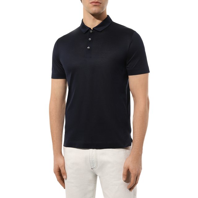 фото Хлопковое поло canali