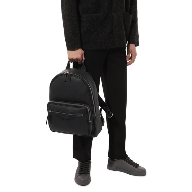 фото Кожаный рюкзак santoni