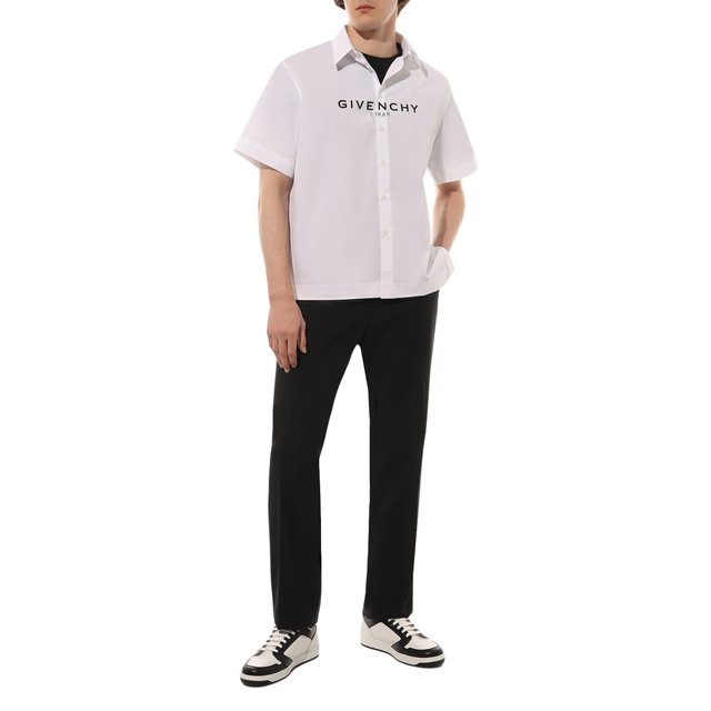 фото Хлопковая рубашка givenchy