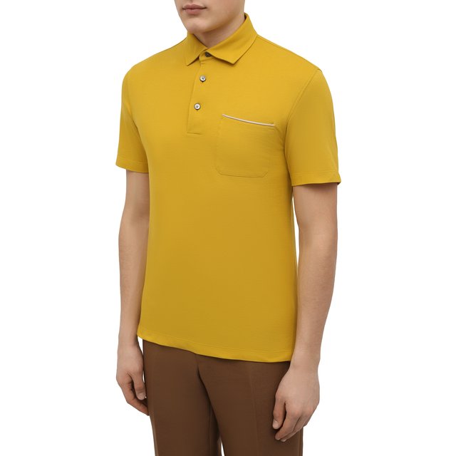 фото Хлопковое поло ermenegildo zegna