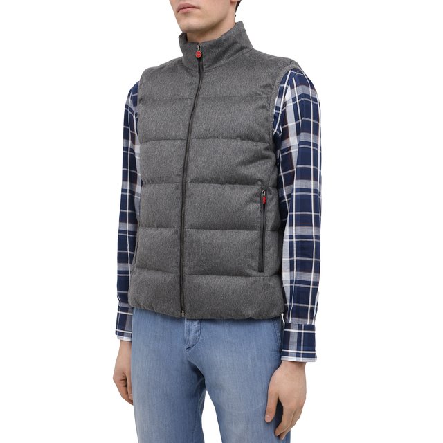 фото Пуховый жилет kiton