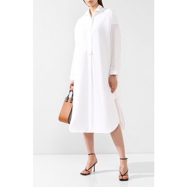 фото Хлопковое платье loewe