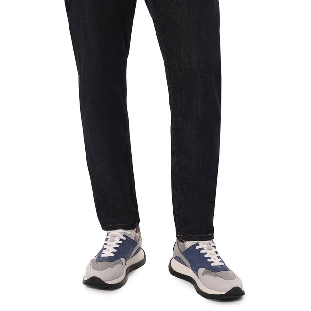 фото Кожаные кроссовки dsquared2