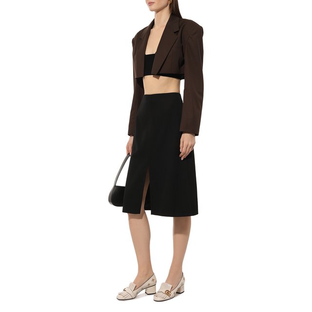 фото Кожаные туфли marmont gucci