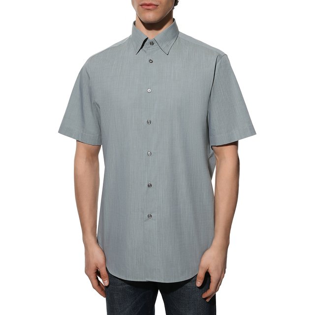 фото Хлопковая рубашка brioni