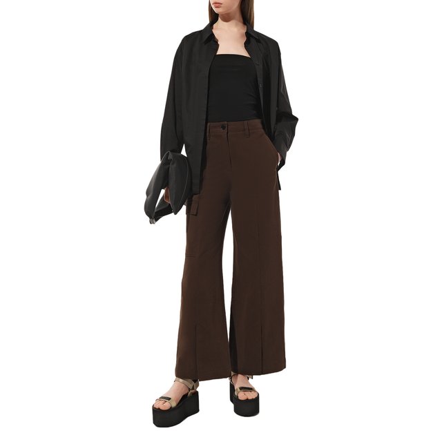 фото Комбинированные босоножки rubber logo moschino