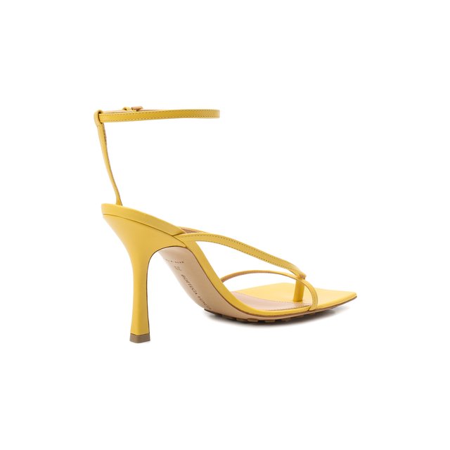 фото Кожаные босоножки stretch bottega veneta