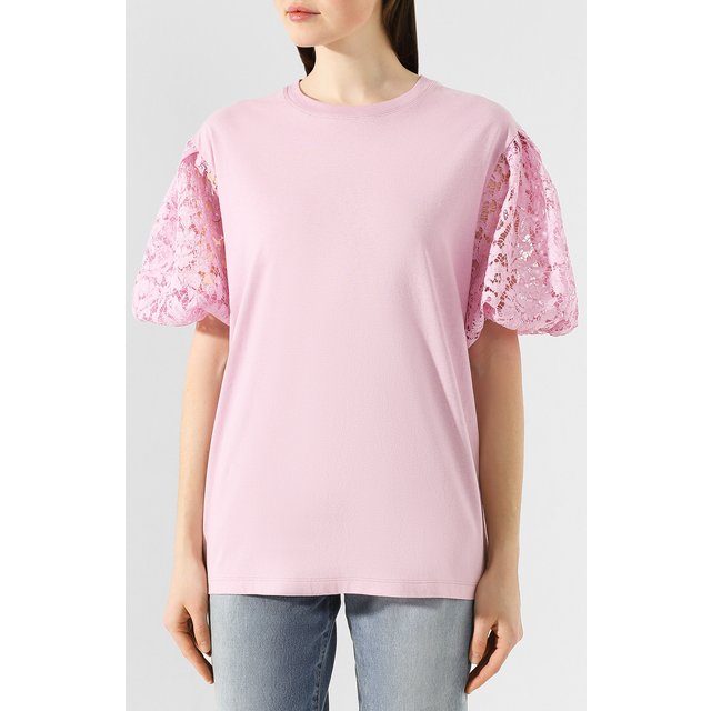 фото Хлопковая футболка valentino