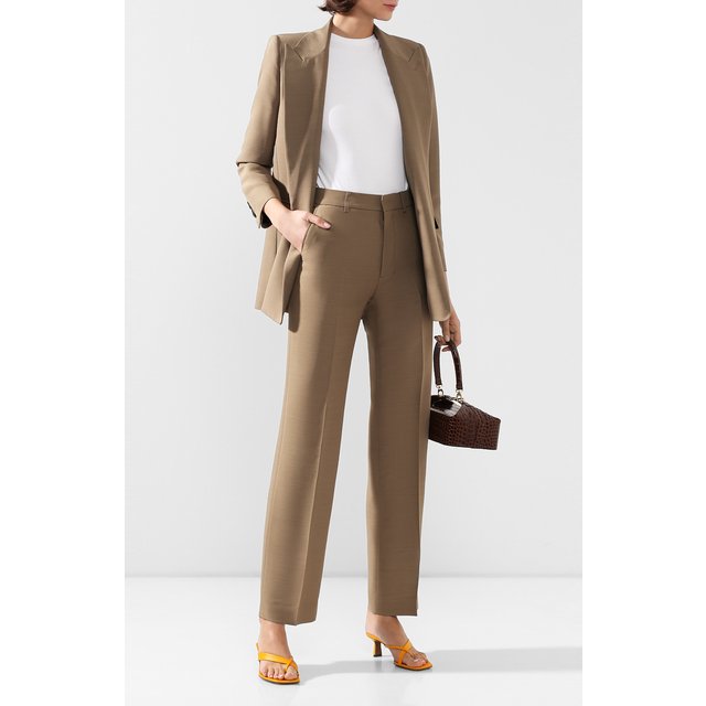 фото Брюки из смеси вискозы и шерсти ami