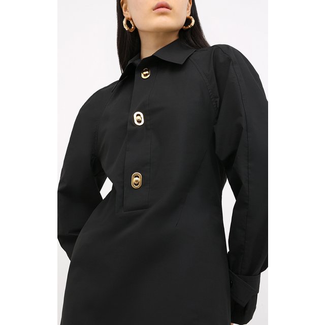 фото Хлопковое платье bottega veneta