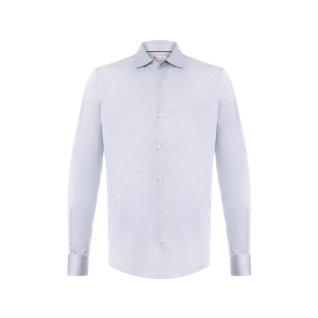 фото Хлопковая рубашка loro piana