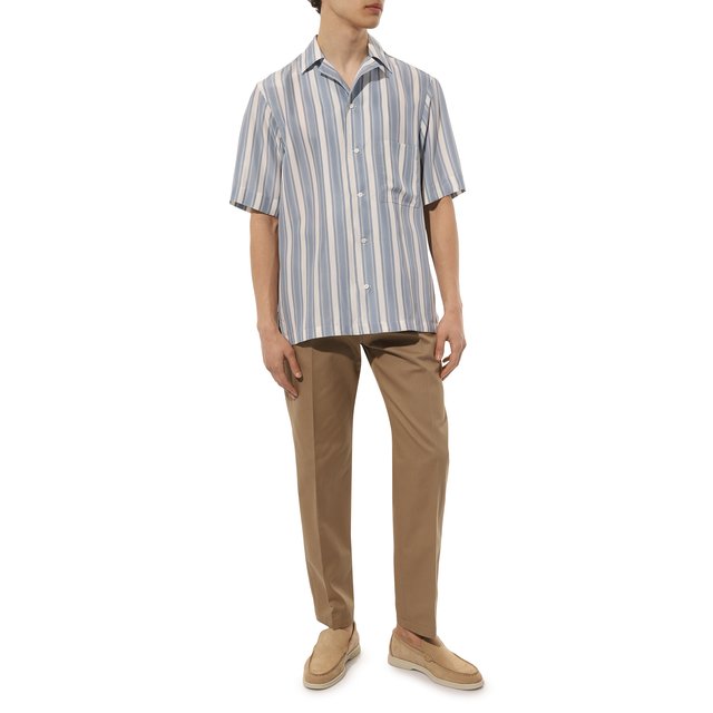 фото Хлопковые брюки corneliani