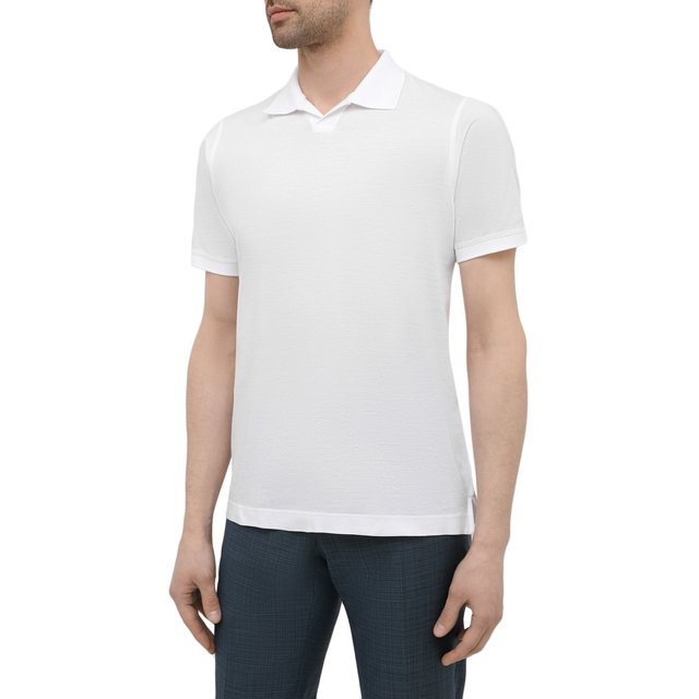 фото Хлопковое поло kiton