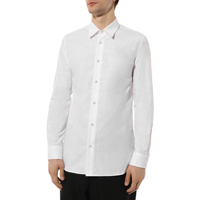 фото Хлопковая рубашка alexander mcqueen