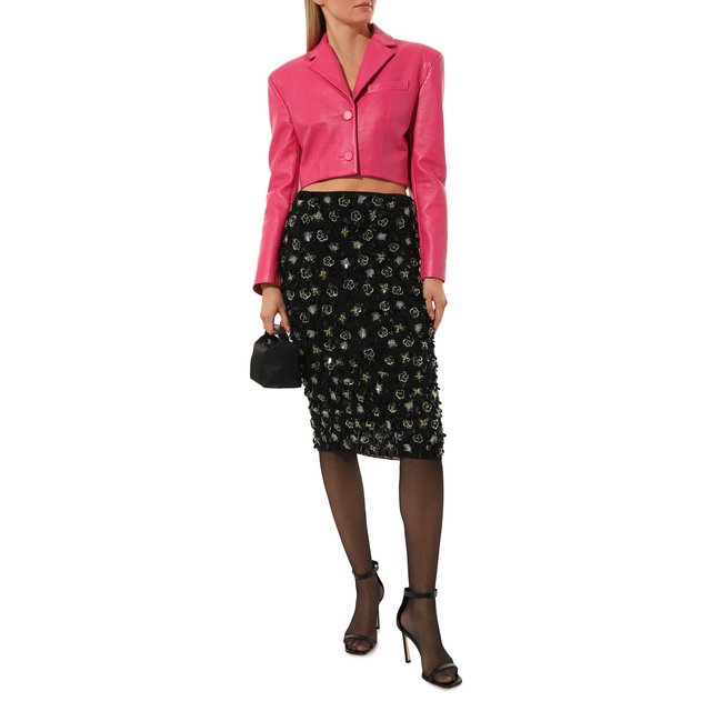 фото Кожаные босоножки nora 95 sergio rossi