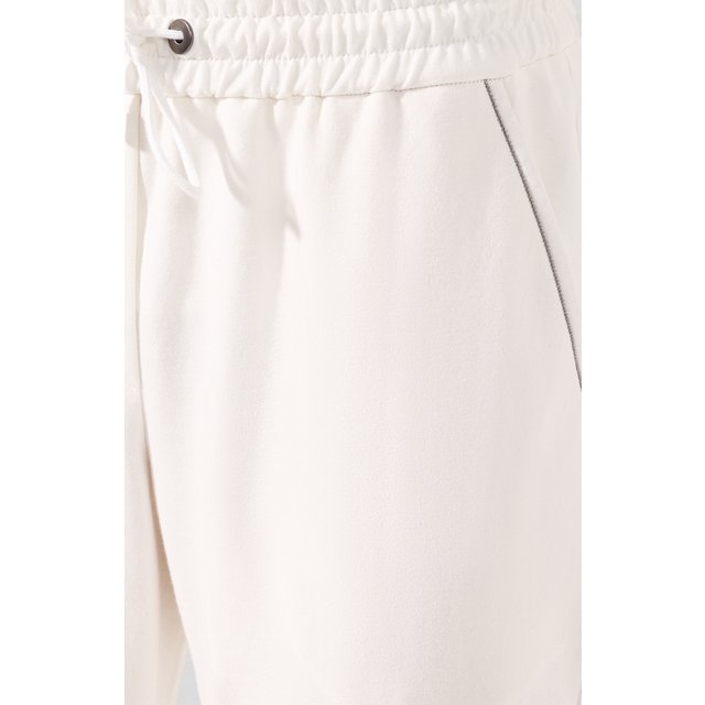 фото Хлопковые брюки brunello cucinelli