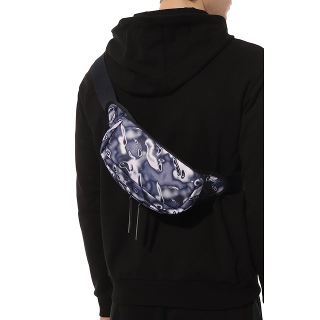 фото Текстильная поясная сумка trussardi