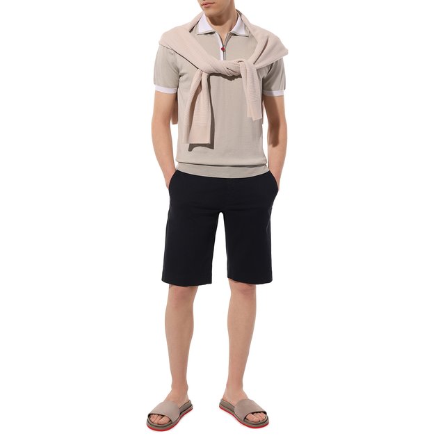 фото Хлопковое поло kiton