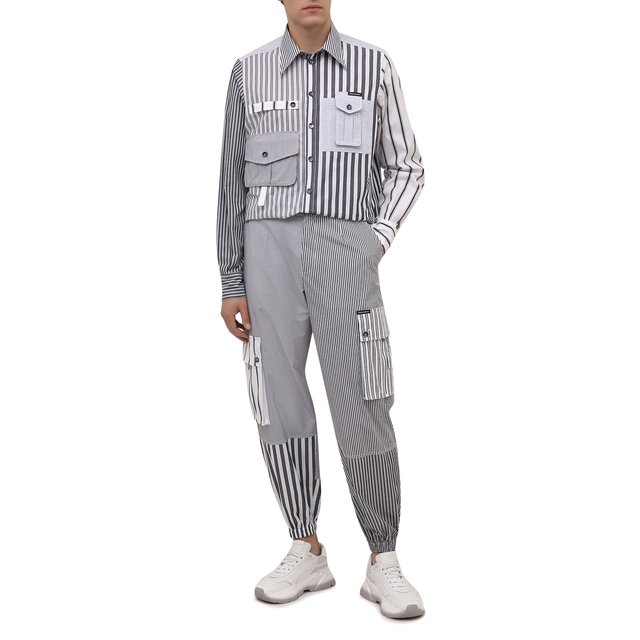 фото Хлопковая рубашка dolce & gabbana