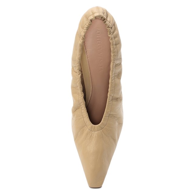 фото Кожаные туфли almond bottega veneta