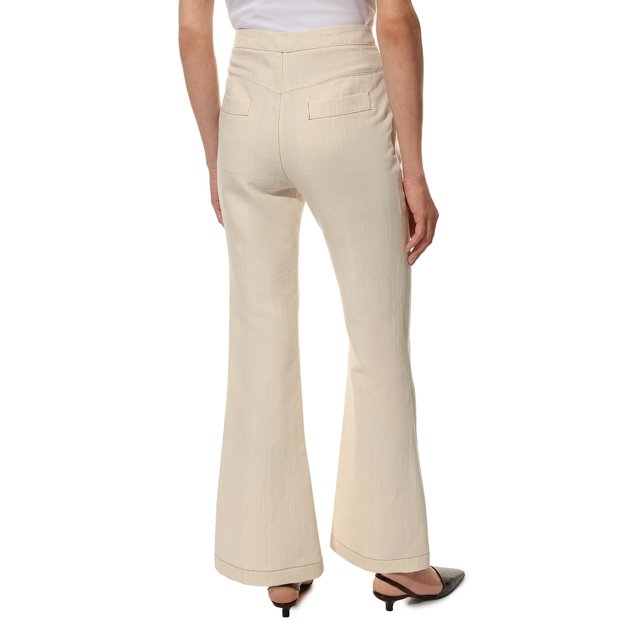 фото Брюки из хлопка и льна lvir