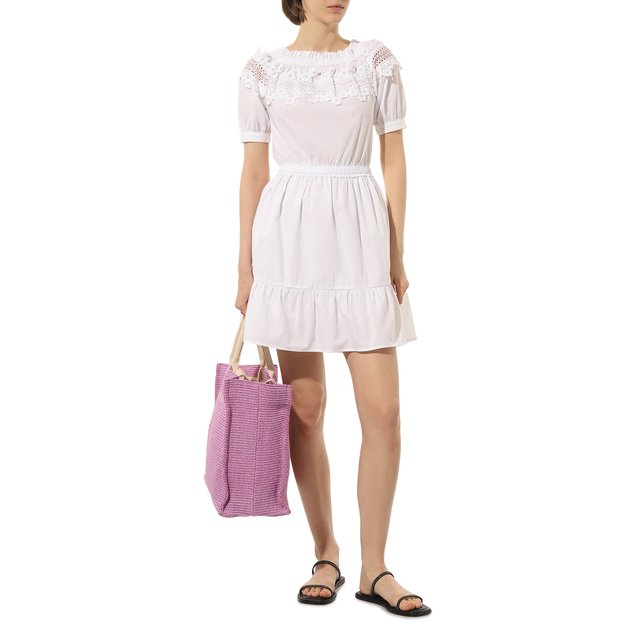 фото Хлопковое платье liu jo