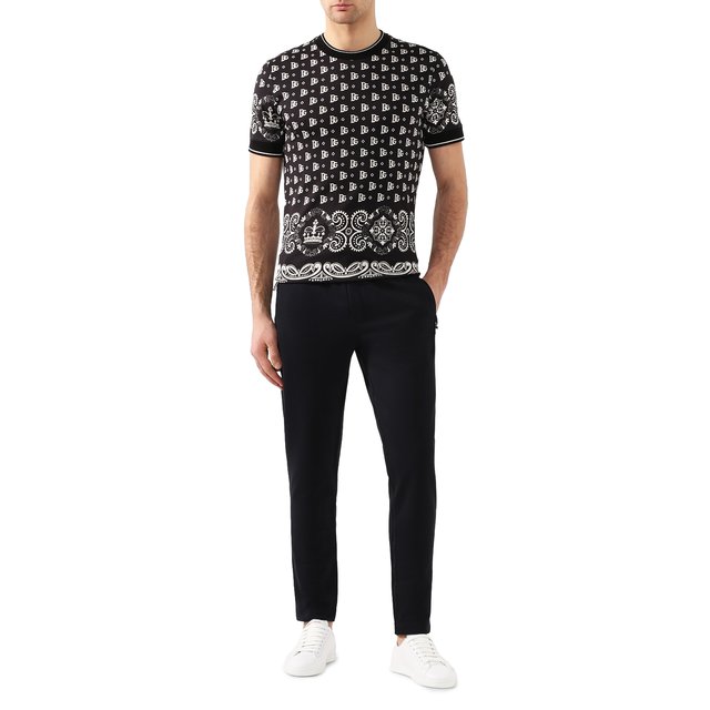 фото Хлопковые брюки dolce & gabbana