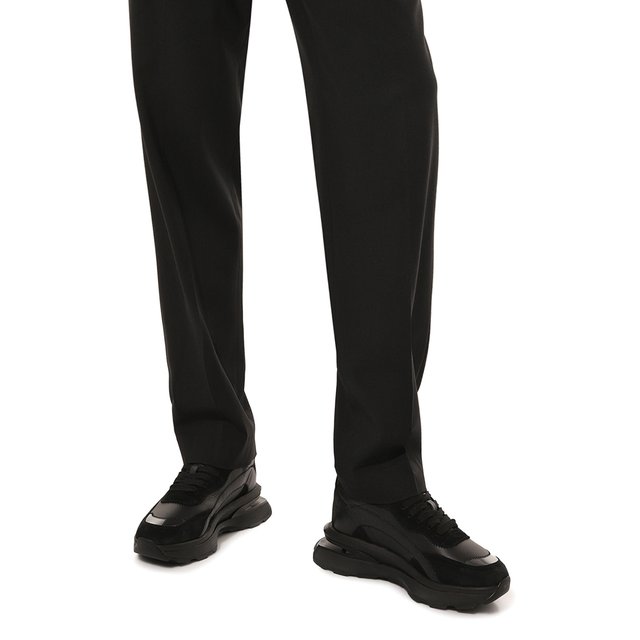 фото Кожаные кроссовки slash dsquared2