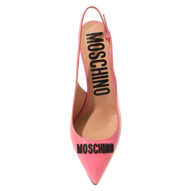 фото Кожаные туфли moschino