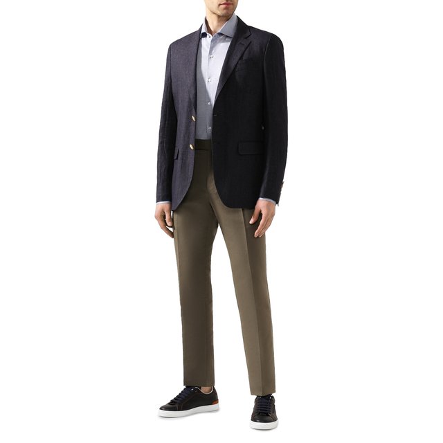 фото Хлопковая рубашка loro piana